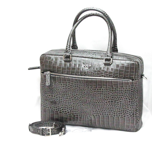GAGA MILANO バッグGA-BP CROCO ＧＲＡＹ 13558467