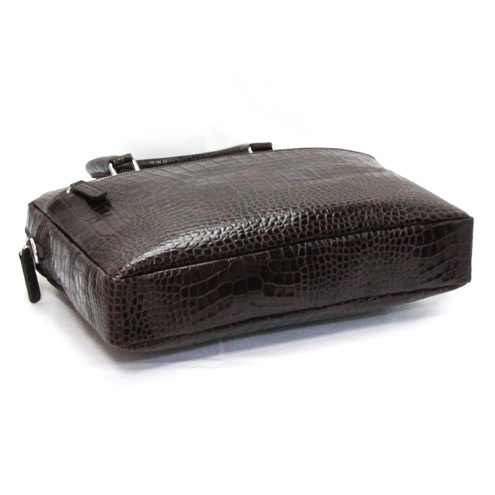 GAGA MILANO バッグGA-BP CROCO BROWN 13558463