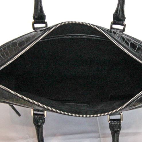 GAGA MILANO ガガミラノバッグスーパーコピー GA-BP CROCO BLACK 13558459