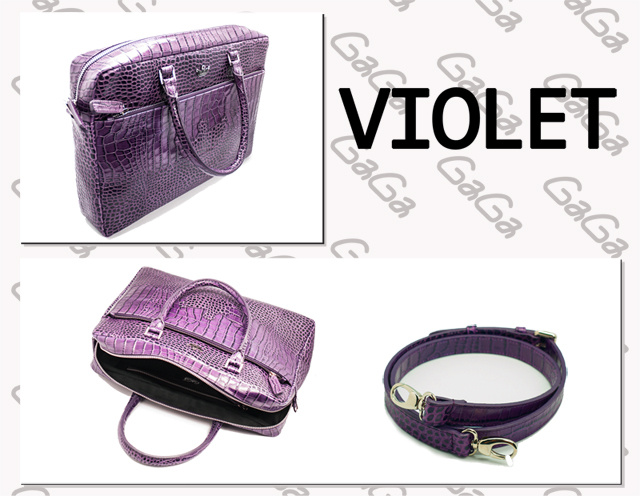 GaGa MILANO ガガミラノバッグスーパーコピー BRIEFCASE ブリーフケース クロコ型押し 11596103