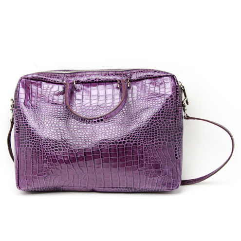 GAGA MILANOガガミラノバッグスーパーコピー GA-BP CROCO PURPLE 11989164