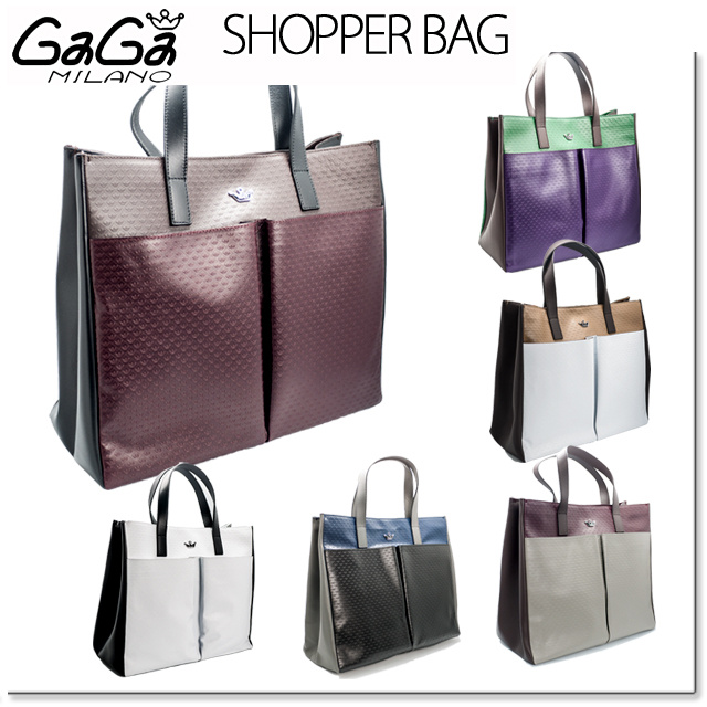 GaGa MILANO ガガミラノバッグスーパーコピー ショッパーバッグ ユニセックス 1158861