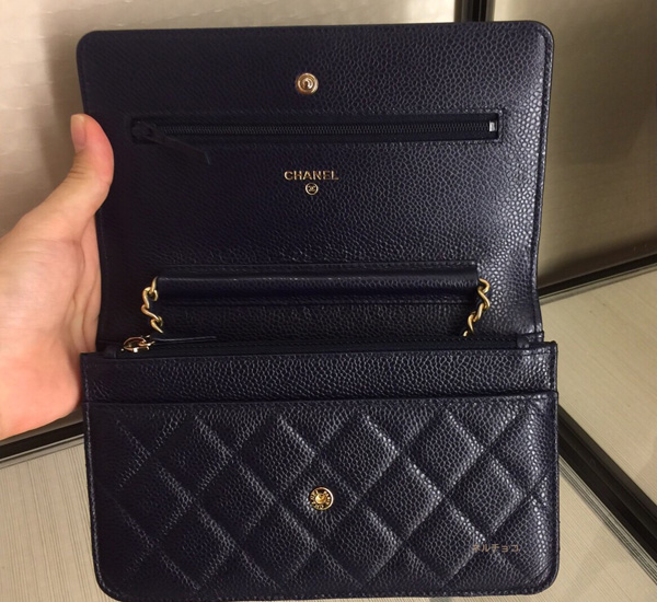 人気！【CHANEL】シャネルスーパーコピー ラムワレットチェーン A33814 Y08140 C3906