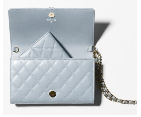 CHANELシャネルスーパーコピー☆ボーイシャネルツートンカーフスキンチェーンウォレット A80382 Y60434 2B092