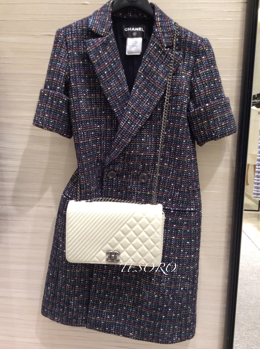 2015SS Chanel シャネルバッグスーパーコピー EMS発送 Chanelステッチshoulderバッグ 15P A92797 Y07495 