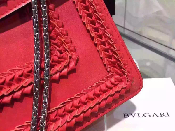 2015新作Bvlgari ブルガリスーパーコピー トートバッグ 37659 SERPENTI レッド