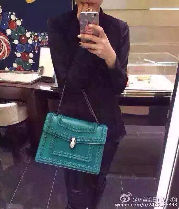 2015新作 Bvlgari ブルガリスーパーコピー トートバッグ 37659 SERPENTI レッド