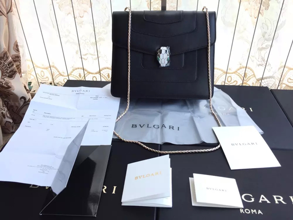 2015新作 ブルガリスーパーコピー フラップカバーバッグ SERPENTI FOREVER 38329