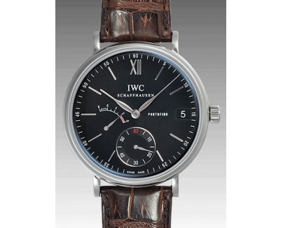 IWC ポートフィノ ハンドワインド ８デイズ IW510102 ブラック