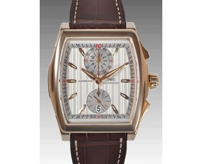 IWC ダヴィンチ クロノグラフ ピンクゴールド IW376418 シルバー