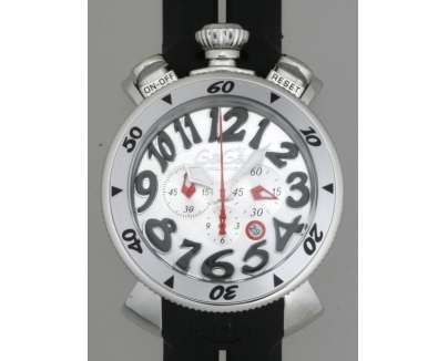 ガガ･ミラノ クロノ 48mm クォーツ 6053.1 ブルーラバー