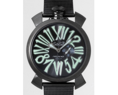 ガガ･ミラノ スリム 46mm クォーツ 5082.2 SS(PVD)ブレス