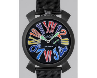 ガガ･ミラノ スリム 46mm クォーツ 5082.1 SS(PVD)ブレス