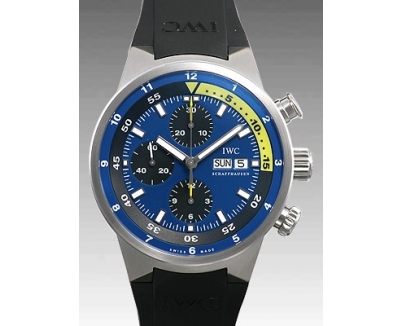 IWC アクアタイマー クロノ クストダイバー IW378203 ブルー