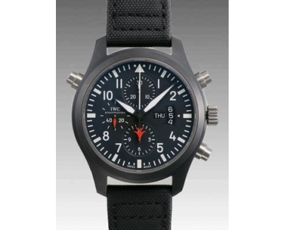 IWC パイロットウォッチ ダブルクロノグラフ・トップガン IW379901