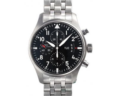 IWC パイロットウォッチクロノ IW377704 ブラック