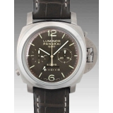 パネライ ルミノール１９５０ ８デイズクロノ モノプルサンテＧＭＴ PAM003...