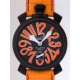 ガガ･ミラノ マニュアル 48mm 手巻き 5016.1 オレンジ皮