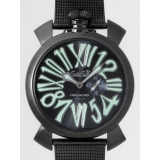 ガガ･ミラノ スリム 46mm クォーツ 5082.2 SS(PVD)ブレス