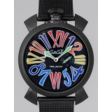 ガガ･ミラノ スリム 46mm クォーツ 5082.1 SS(PVD)ブレス