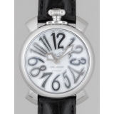 ガガ･ミラノ マニュアル 40mm クォーツ 5020.5 ブラック皮