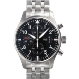 IWC パイロットウォッチクロノ IW377704 ブラック