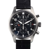 IWC パイロットウォッチクロノ IW377701 ブラック