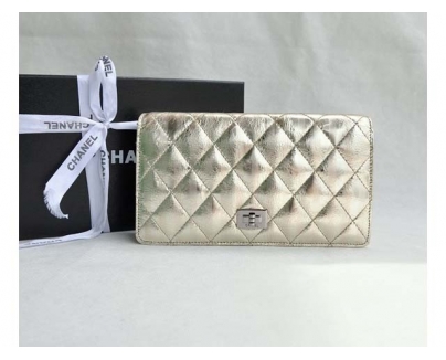 シャネル ラムスキン ゴールド マトラッセ 長財布 CH37236