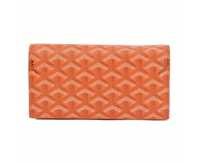 GOYARD ゴヤール 長財布 二つ折り オレンジ GOYWA-06