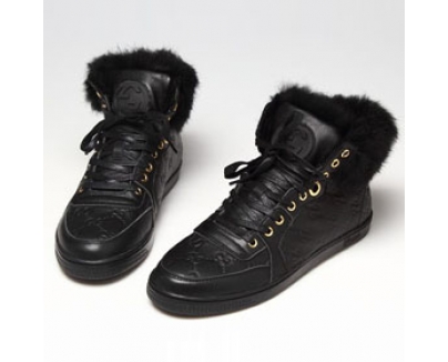 グッチGUCCI フラットシューズ グッチ 秋冬物新入荷 スニーカー ブラック 2082