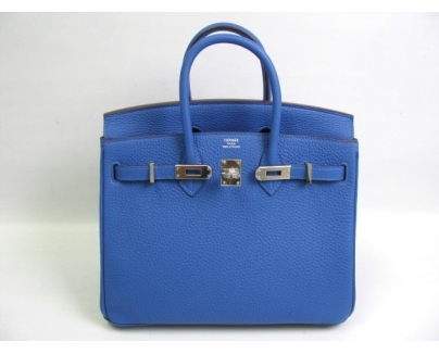 エルメス バーキン25 トゴ-ミコノス（金具：シルバー）he1012