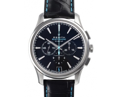 ゼニス キャプテン ３６０００ＶＰＨ ＢＬＵＥ ＰＲＩＭＥＲＯ03.2119.400/22.C720