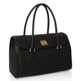 ロエベ 329 84 C81 1100 ハンドバッグ BLACK