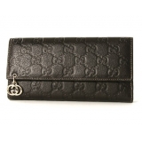 グッチ グッチシマ 長財布 ダークブラウン 212104BEG1G2145