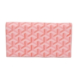 GOYARD ゴヤール 長財布 二つ折り ピンク GOYWA-04