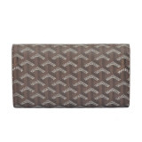 GOYARD ゴヤール 長財布 三つ折り ブラウン GOYWA-16