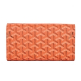 GOYARD ゴヤール 長財布 三つ折り オレンジ GOYWA-19