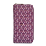GOYARD ゴヤール 長財布 ラウンドジップ レッド GOYWA-20