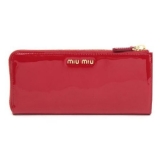 ミュウミュウ  MIU MIU 長財布 5M1183-3CJ-011