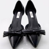 プラダ ハイヒール PRADA シューズ 革靴 パンプス ブラック 20612