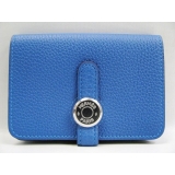 エルメス ドゴンカードケース トゴ/ミコノス（金具：シルバー）HERMES09