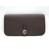 エルメス ニュードゴン 長財布 トゴ/ショコラ（金具：シルバー）HERMES11