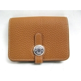 エルメス ドゴンコインケース トゴ/ゴールド（金具：シルバー）HERMES18