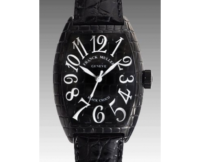 フランク・ミュラー トノウカーベックス ブラッククロコ 9880SC BLK CRO ブラック