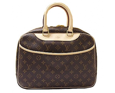 LOUIS VUITTON ルイ・ヴィトン M47270 モノグラム ドーヴィル ハンドバッグ