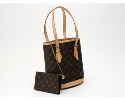 ルイ・ヴィトン LOUISVUITTON モノグラム プチ・バケット M42238
