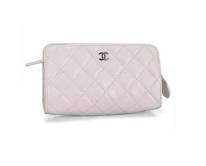 CHANEL シャネル ラムスキン ホワイト マトラッセ ミニバッグ 31502