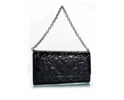 CHANEL シャネル ブラック クルーズライン長財布 998015