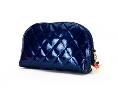 CHANEL シャネル ブルー ラムスキン コインケース 3935