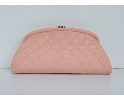 CHANELスーパーコピー シャネル キルティングクラッチバッグ A35487 ピンク